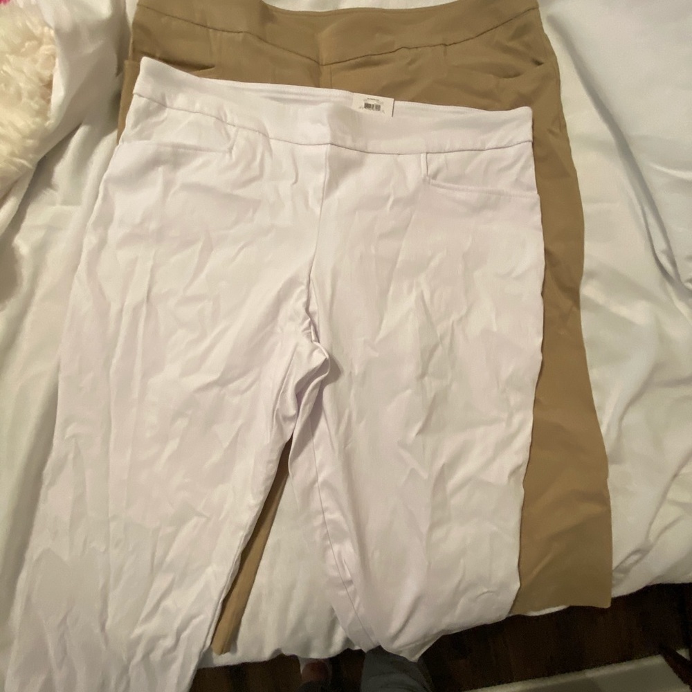 2 pair of crop pants NEW NEVER WORN